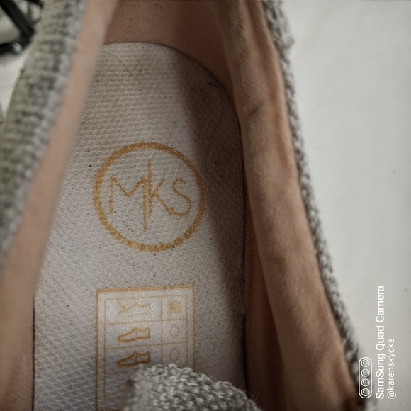 𝅺mks Sz 36/7 Gray Canvas Loafers - Picture 7 of 8